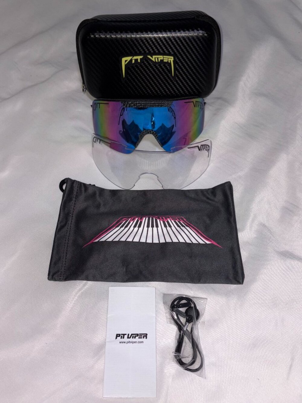NEW Pit Viper The Mangrove Synthesizer Blue/Purple Sunglasses Goggles